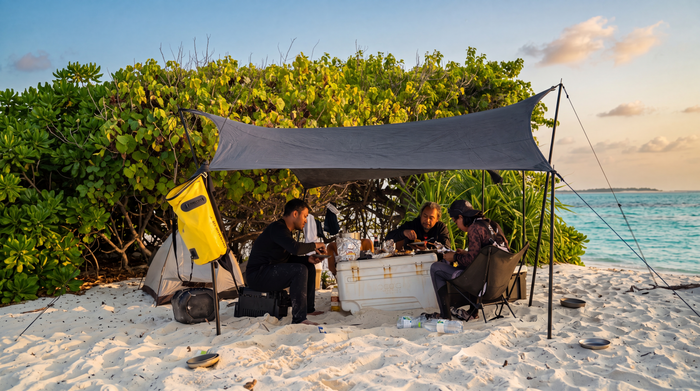 Maldives Camping Adventure